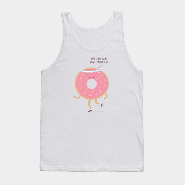 Donut workout Tank Top by milkyprint